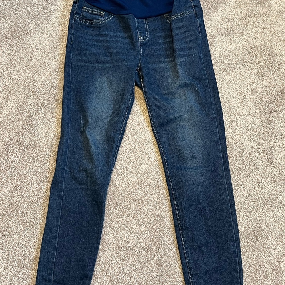 SHEIN Blue Skinny Jeans with Streamlined Silhouette